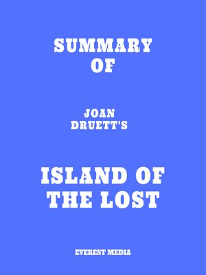 cover image of Summary of Joan Druett's Island of the Lost